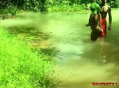 Ebony wife bangs pastor during baptism ritual in full clip