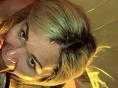 brazilian shemale beauty sucks massive white cock crossdressed hot