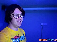 busty babe su... sucking cock so good first time!!