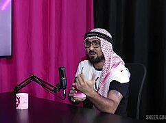 Sloppy Arab Cock Titfuck And Pussy Suck In Cast