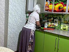 granny's big ass takes deep anal pounding perfectly