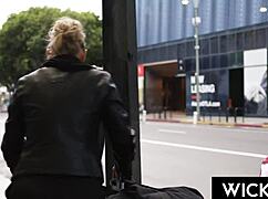 Emma Hix Sucks Balls Deepthroats Rides In Wild FFM Threesome