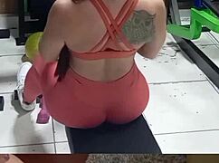 Nicole Medallo rides Charles Gomez in heated cowgirl action