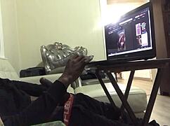 yo this muslim milf smoker blows my cock so deep while puffing