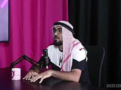 Sloppy Arab Cock Titfuck And Pussy Suck In Cast