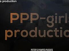 Alia Star's pumped pussy lips squirt from cock sucking fucking creampie