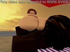 blanca's huge tits bounce as bbc monster cock stretches her ass wide open