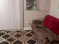 stepdad and wife shocked by tiny Freya's wild sex freak visit