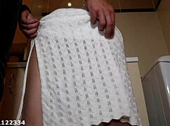 Stepdad Spanks Punished Teen Ass After Coming Home Late