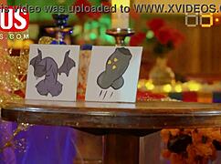 Jerkaoke Game Turns Horny As Alyx Star Fingers And Fucks Chris Blaccwood Hard