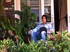 big tits blonde mom joins wild orgy with group fucking action