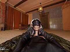 Chani in uniform rides huge cock Dune cosplay parody