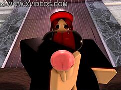 Bunny Girl Throat Fucked Rough After Teasing Blowjob