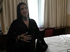 a good french girl n her goth neighbor join us for hours of rough interracial