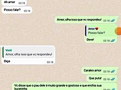 conversa com esposa sobre foda com amigo do cuckold