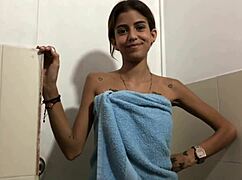 Stepsis Catches Me Jerking In Bathroom Lets Cum Blast Young Face