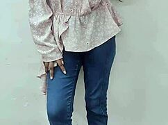 Solo Indian Hottie Fingers Boobs And Tight Pussy Workout