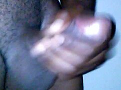 Ebony cock slams deep in tight ass rough riding to squirting orgasm