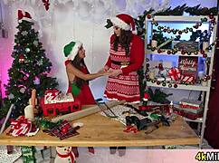 Hey milf goddess freya, test that strapon on your cute stepdaughter's pussy