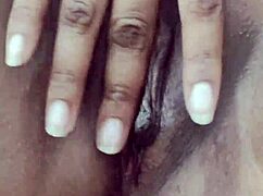 Solo Indian Hottie Fingers Boobs And Tight Pussy Workout