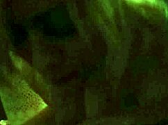 sexy blonde shares a steamy smoke break with her guy