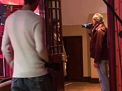 Eighteen-Year-Old Asian Coed Pounds On Big White Monster Cock!