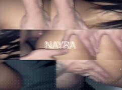 I sucked my friend in the alley then gave him my tight ass for creampie