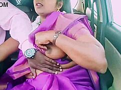 wanna see this indian housewife in saree givin dirty talk handjob n rimjob to the driver in the car?
