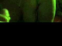 sexy blonde shares a steamy smoke break with her guy