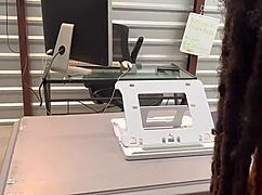 he got caught watching my porn in class now he bends teacher over for deepthroat doggystyle