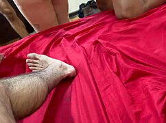 whoa, five hung guys bareback gangbang me and my friend double vaginal style