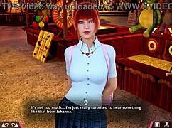 on a date with cute johanna... double homework means double fun, right?