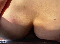 brazilian babysitter's huge ass takes full 100 anal creampie thrusts