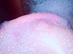 Petite Girl Enjoys Gentle Bath Touches