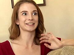 i feel electric fucking my girlfriend licking her shaved pussy on the couch pure bliss