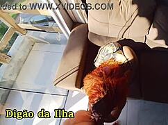 Fodendo Big Ass Friend's Tight Pussy Bent Over Bed