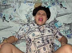 destroying my blonde's tight pink ass with thick black cock feels amazing