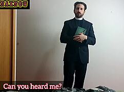 ever wonder how a halloween priest exorcism ends in cum swallowing blowjob?