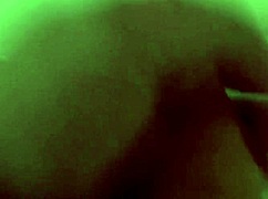 Perverted Stepdad Spots Huge Ass Stepsis Masturbating in School Uniform. Can't Resist Covering Her Tight Pussy with Creamy Cum