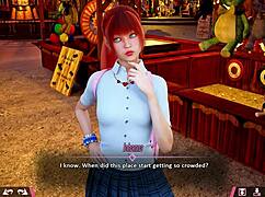 on a date with cute johanna... double homework means double fun, right?