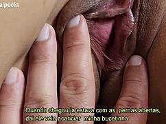 omg look at my girlfriend's dripping wet pussy up close in my face