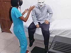 Whoa, slutty nurses seducing patient for hot hospital sex... damn! 🔥😈