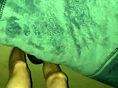 Muscular Petite Brunette In Stockings Gets Bent Over Fucked Doggy By Ex's Huge Cock With Creampie Finish!