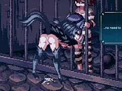 Anime monster girl takeover hentai with creampie blowjob animations