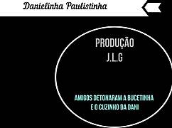 I Wrecked Her Pussy While Friend Banged Her Ass in Horny Gangbang Orgasm Fest!