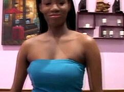my first interracial blowjob with that black teen ebony beauty
