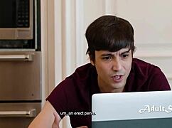 Muscular Penny Barber Lactates Milk While Riding Step Son's Cock!