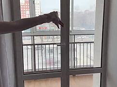 Hot Brunette Realtor Bent Over Doggystyle Wet Pussy Pounded Rough Cowgirl