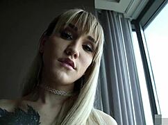 Lena Kelly's Secret Solo Surge: Tgirl Strokes to Ecstasy