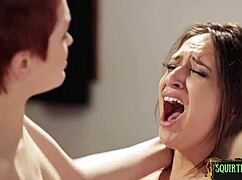 Sapphic Babes Erupt in Squirting Tribbing Orgy Bliss!